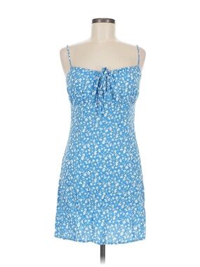 Reformation Blue Floral Minidress
